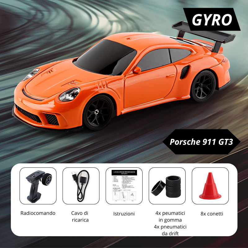 Auto Rc da Drift GYRO scala 1/43